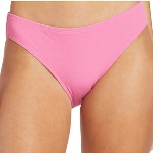 Roxy | Juniors' Pink Hawaiian Heat Hipster Swim Bottoms Size XL